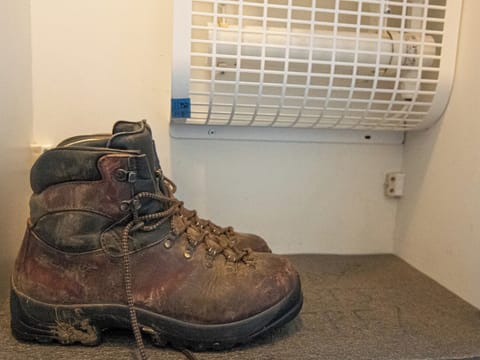 Custom built heated cupboard for drying coats and boots | Bailey’s Barn, Bonsall, near Matlock