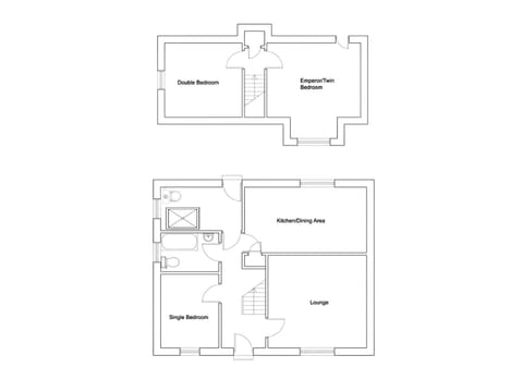Floor plan | Mackenzie Cottage, Poolewe, near Gairloch