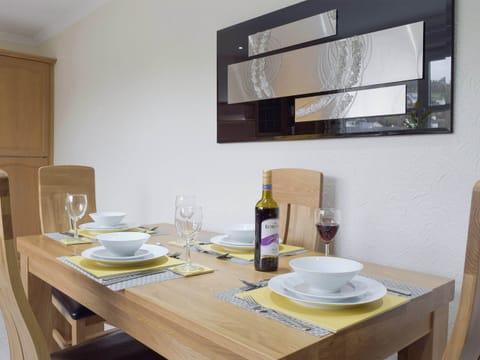 Convenient dining area within kitchen | Pebble Reach, Amroth, near Saundersfoot