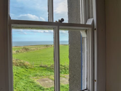 Sea views from the bedroom | Penrhyn Mawr, Aberdaron