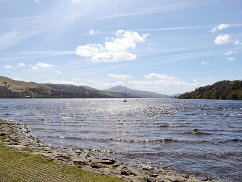 Bala Lake from shoreline | Y Bwthyn, Bala