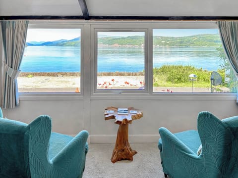 Stunning views of Loch Long from the comfort of the living room | The Heron, Ardentinny near Dunoon