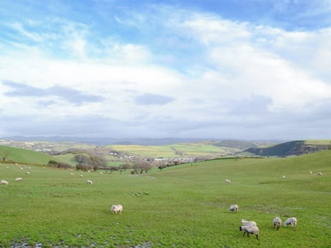 Wonderful views of the sourrounding Welsh countryside | No 4 Pengraig Draw - Pengraig Cottages, Near Llanfarian