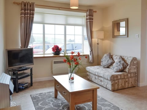 Stylish living area | Pennan Lodge - Nethermill Cottages, Pennan, near New Aberdour