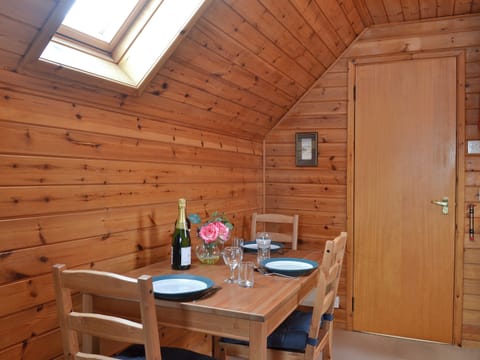 Open Plan Wood Panelled Dining Area | Wee Ben, Blair Atholl near Pitlochry