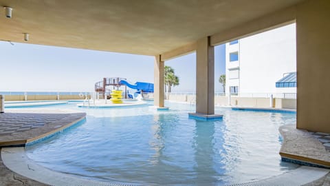 Indoor pool, outdoor pool