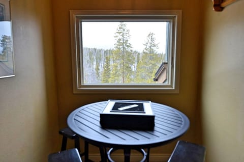 Sitting Area with Amazing Views - Take in the incredible views of Breckenridge in this breathtaking sitting area. Great for game night and relaxation!