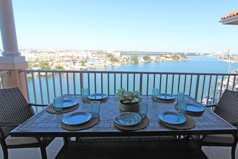 Dine Al Fresco on Your Private Balcony Overlooking the Marina