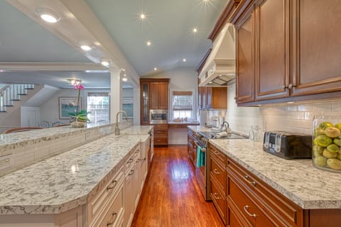 Open concept kitchen