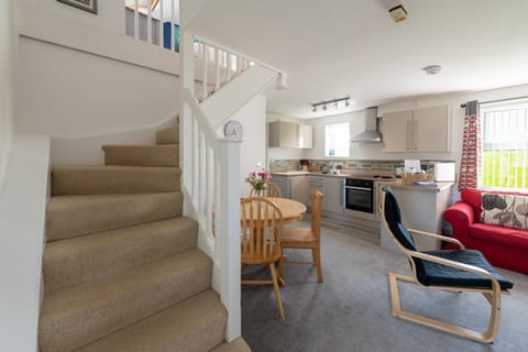 Bwthyn Siwan Staircase and downstairs area