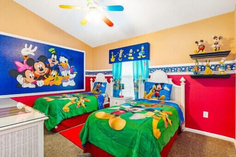 Mickey Mouse bedroom.