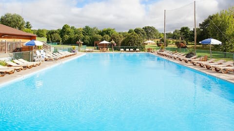 Indoor pool, outdoor pool