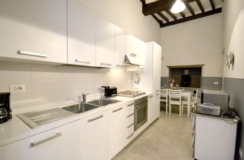 Dining room and kitchen