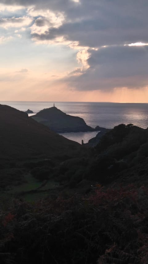 Sunset a short walk away down the valley