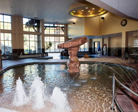 Indoor pool, outdoor pool