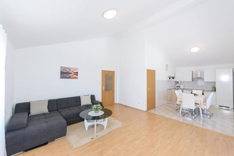 Apt 2 living/kitchen area