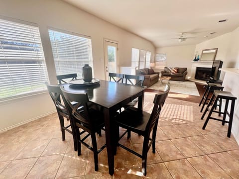 Open floor plan - dining, living, kitchen (not shown) 