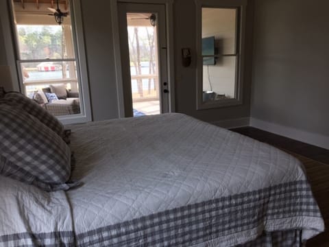 Master Bedroom - has access to screened porch
