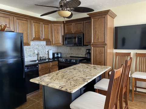 New Granite Island adds more counter space
