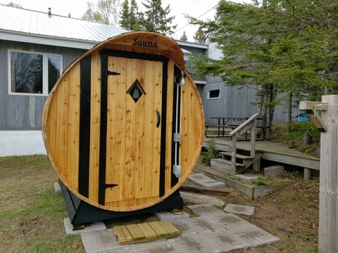 Take an authentic Finnish Sauna and then jump in Lake Superior