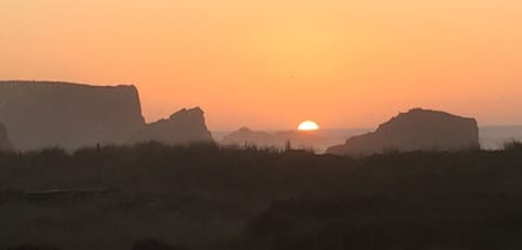 One of our guests took pic on balcony!