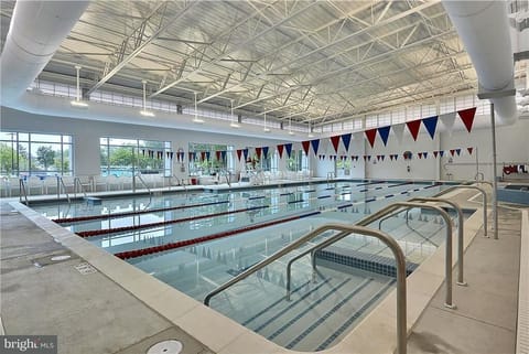 Indoor pool, outdoor pool