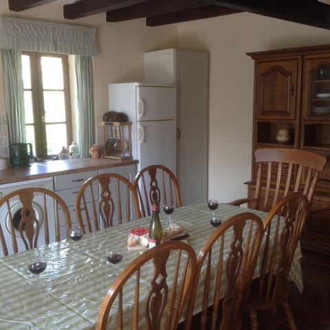 Kitchen large dinning table for all the family