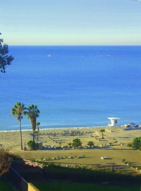 Surf and sand view from the deck