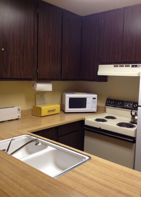 Fully stocked kitchen