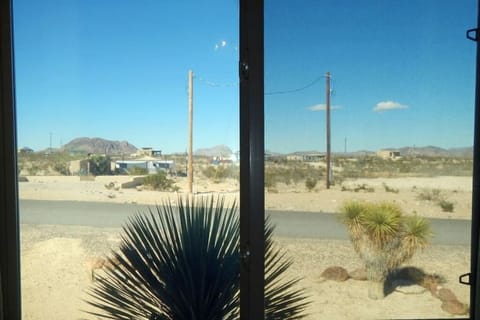 Main Ghost Town Road Outside Window