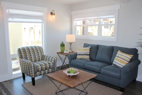 Living Room with pull out couch.