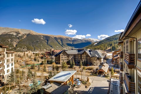 Views of the village from the balcony