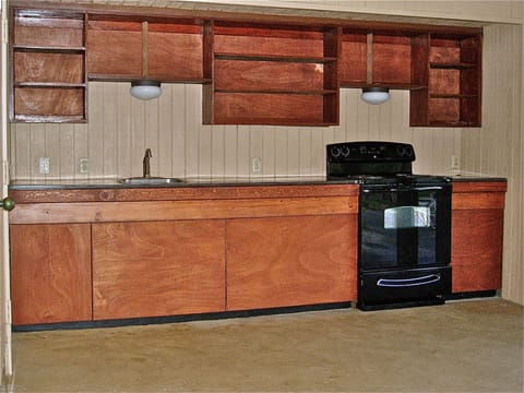 Barbecue Area Kitchen with Range