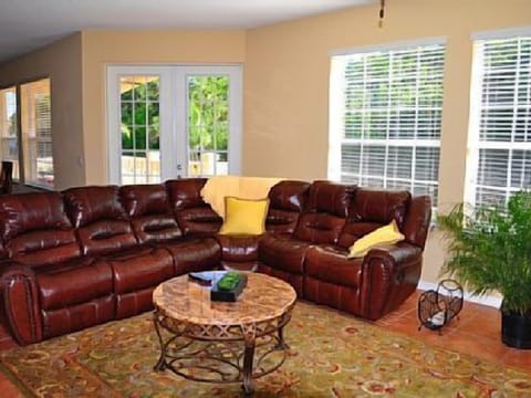 Open living room area   