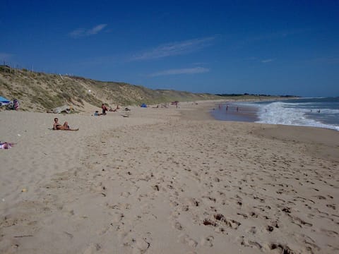 On the beach