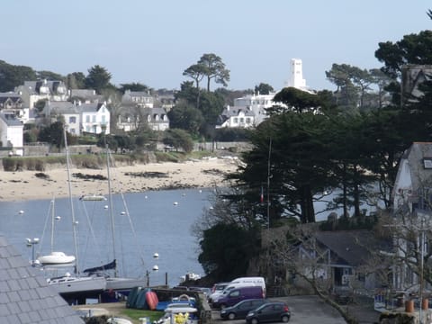 This is the view from the living room : Bénodet and the river Odet