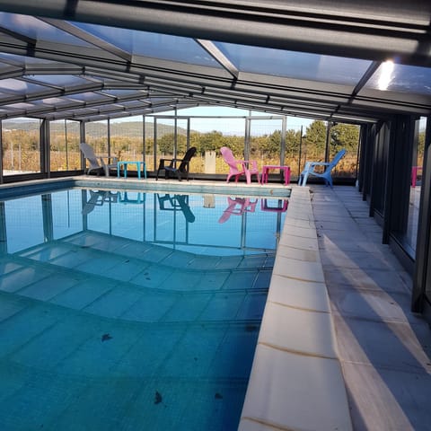 Indoor pool, outdoor pool