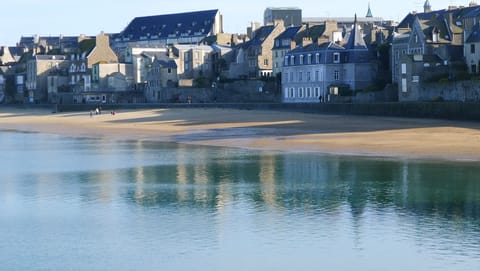 On the beach