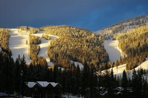 View from front door of cabin and 2nd Master windows