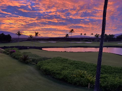 Sunrise from bedroom window