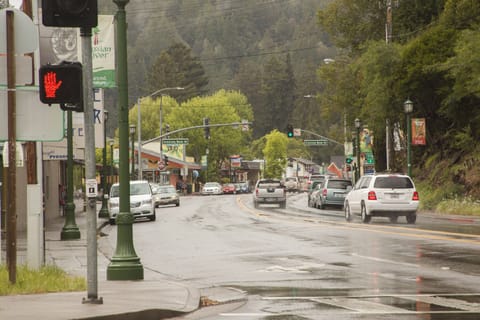 Downtown Guerneville.