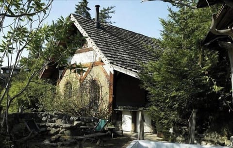 Romance of family fun. This area at the Gnome House is perfect.