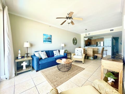 Condo is beautifully decorated with a brand-new sofa with a pullout queen bed.