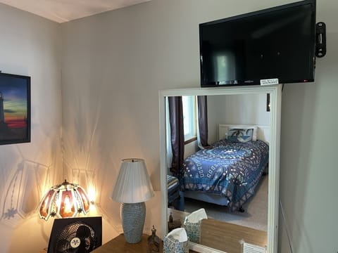 1 bedroom, iron/ironing board, travel crib, free WiFi