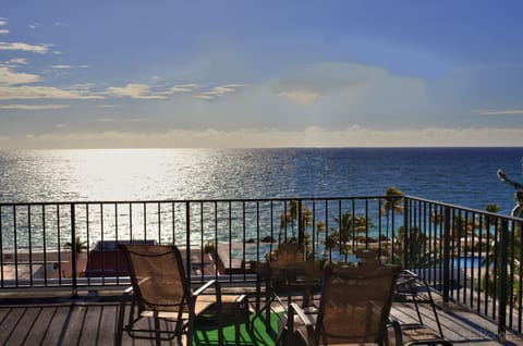 Life is Good! Enjoy the view from the terrace, 1605 Coral Beach!