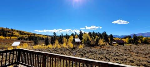 Southwest view off deck