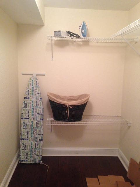 Large walk in closet