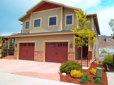 Salida Riverfront Townhome. (Unit on right.) If viewing on satellite note solar