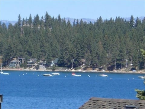 view of Marla Bay from upstairs deck
