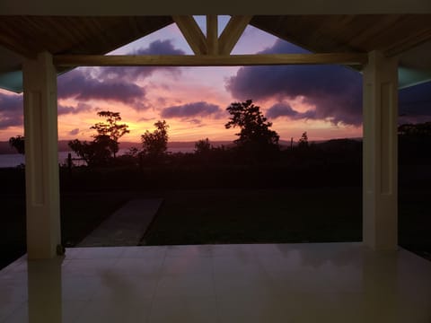 Sunset from the front porch